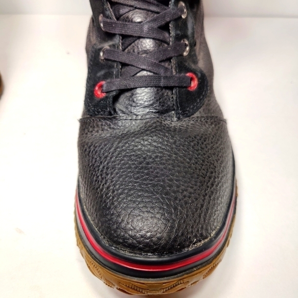 Pajar Canada trooper Waterproof Winter Fur Lined Black Red Men's Boot Sz 11-11.5 - Picture 3 of 11